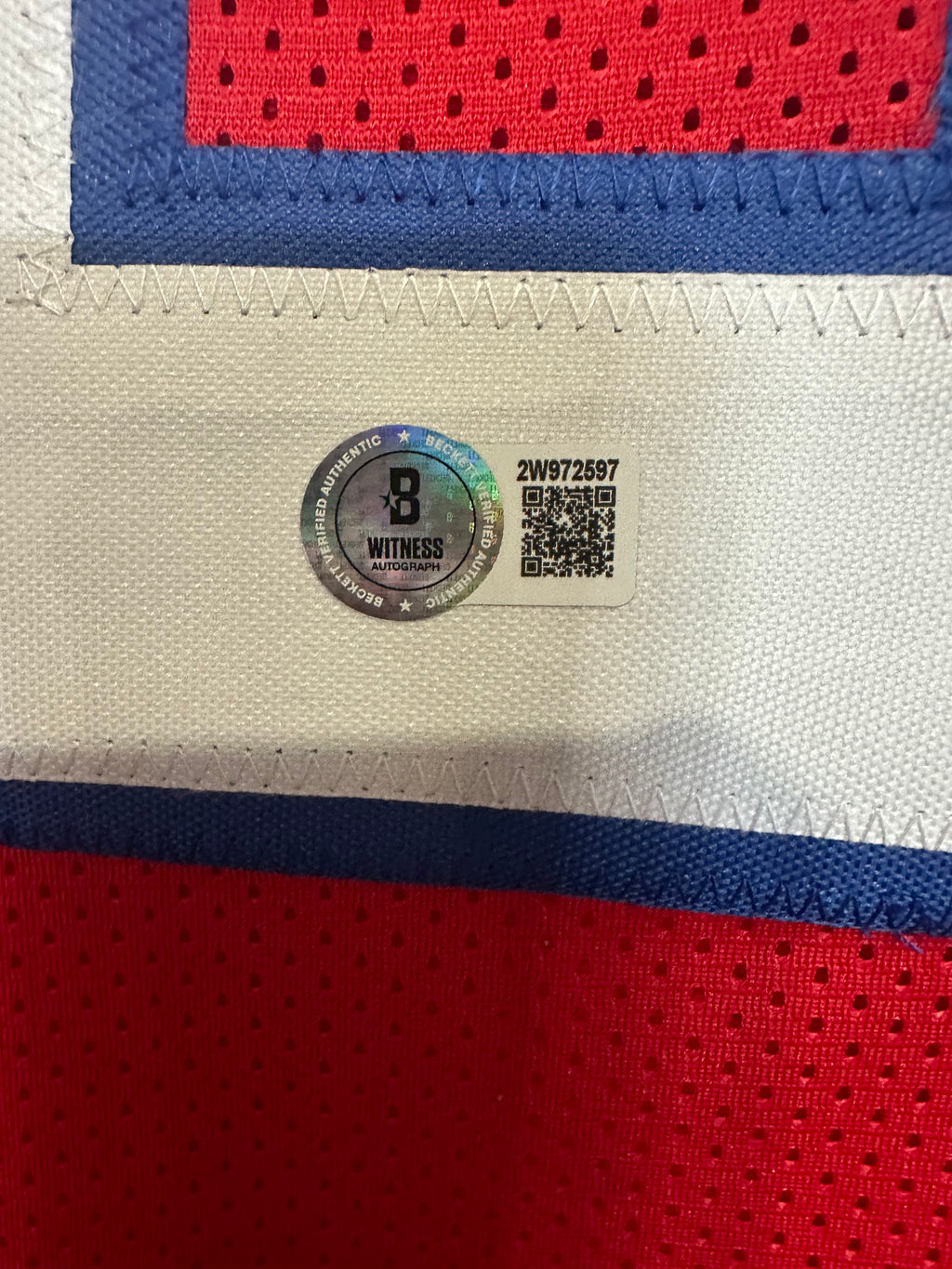 New England Patriots - Christian Gonzalez autographed jersey