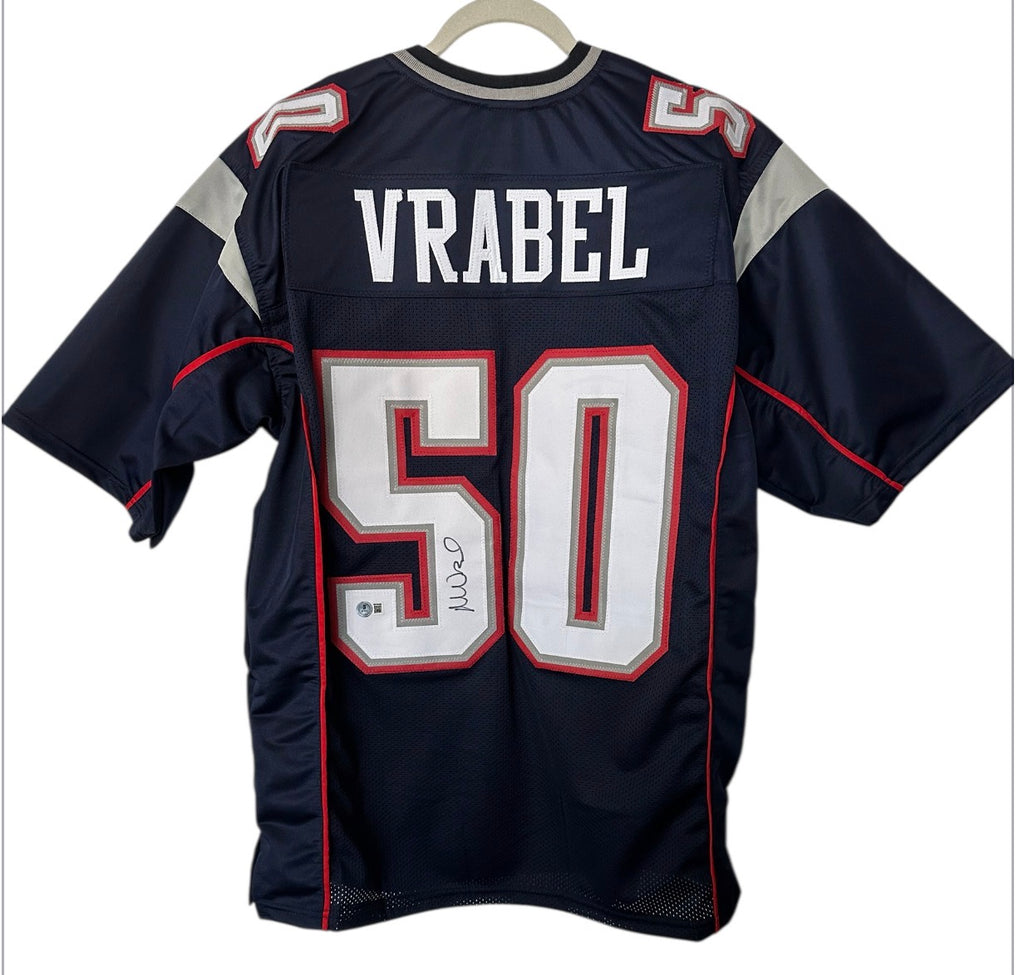 New England aPtriots - Mike Vrabel autographed jersey