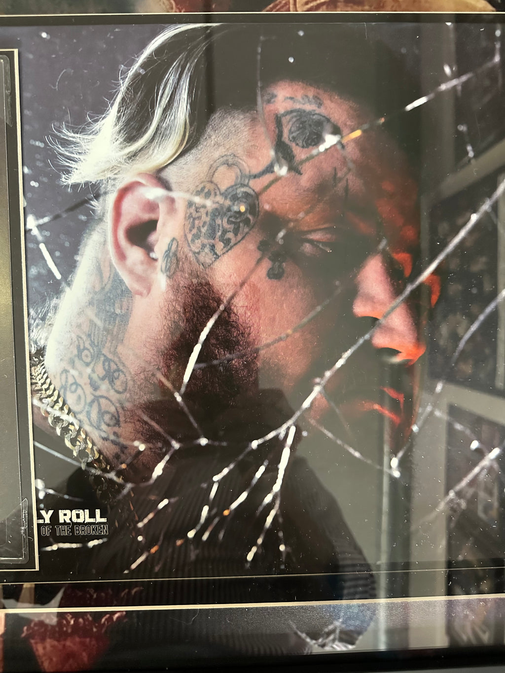 Jelly Roll autographed custom picture