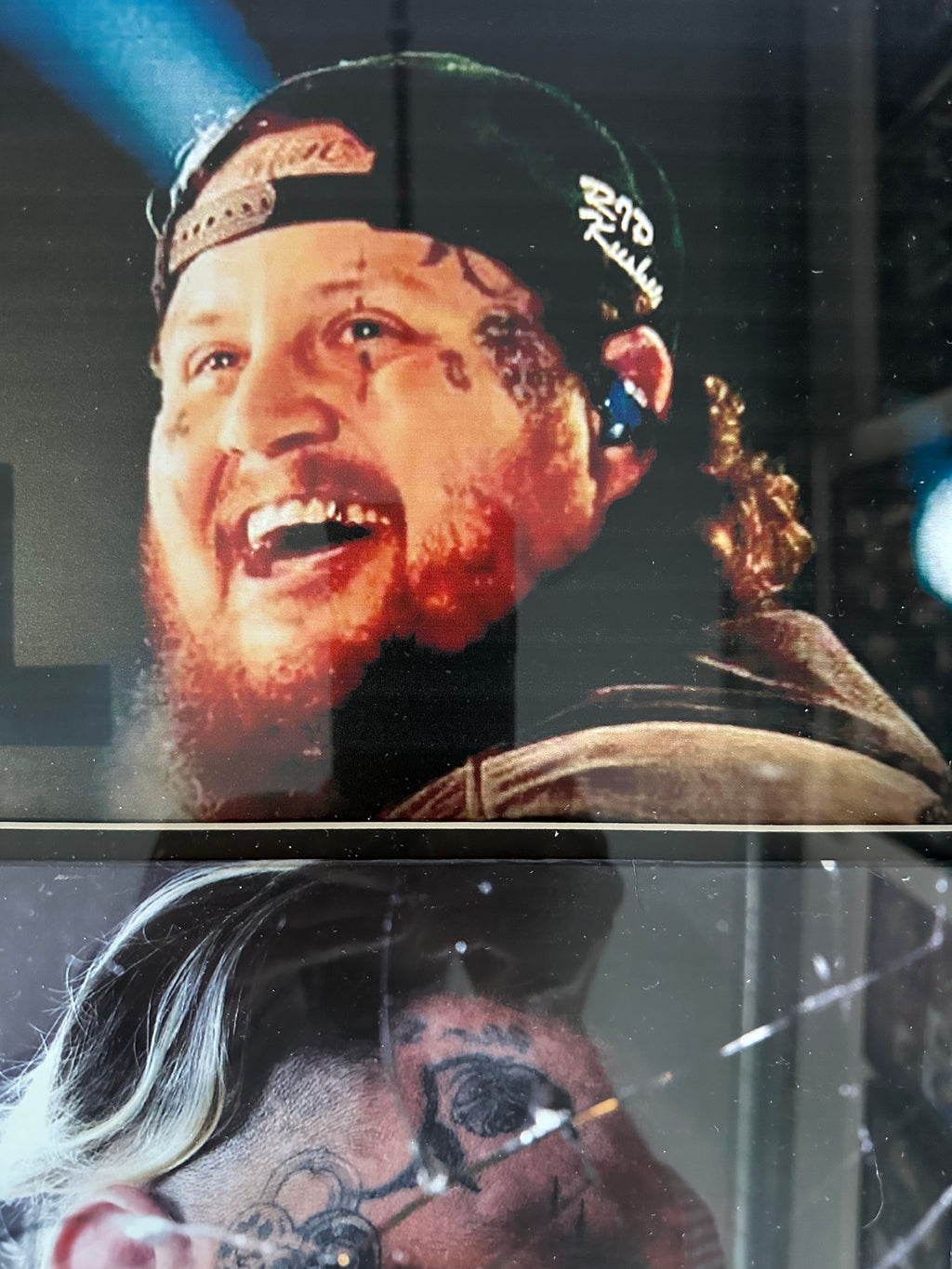 Jelly Roll autographed custom picture