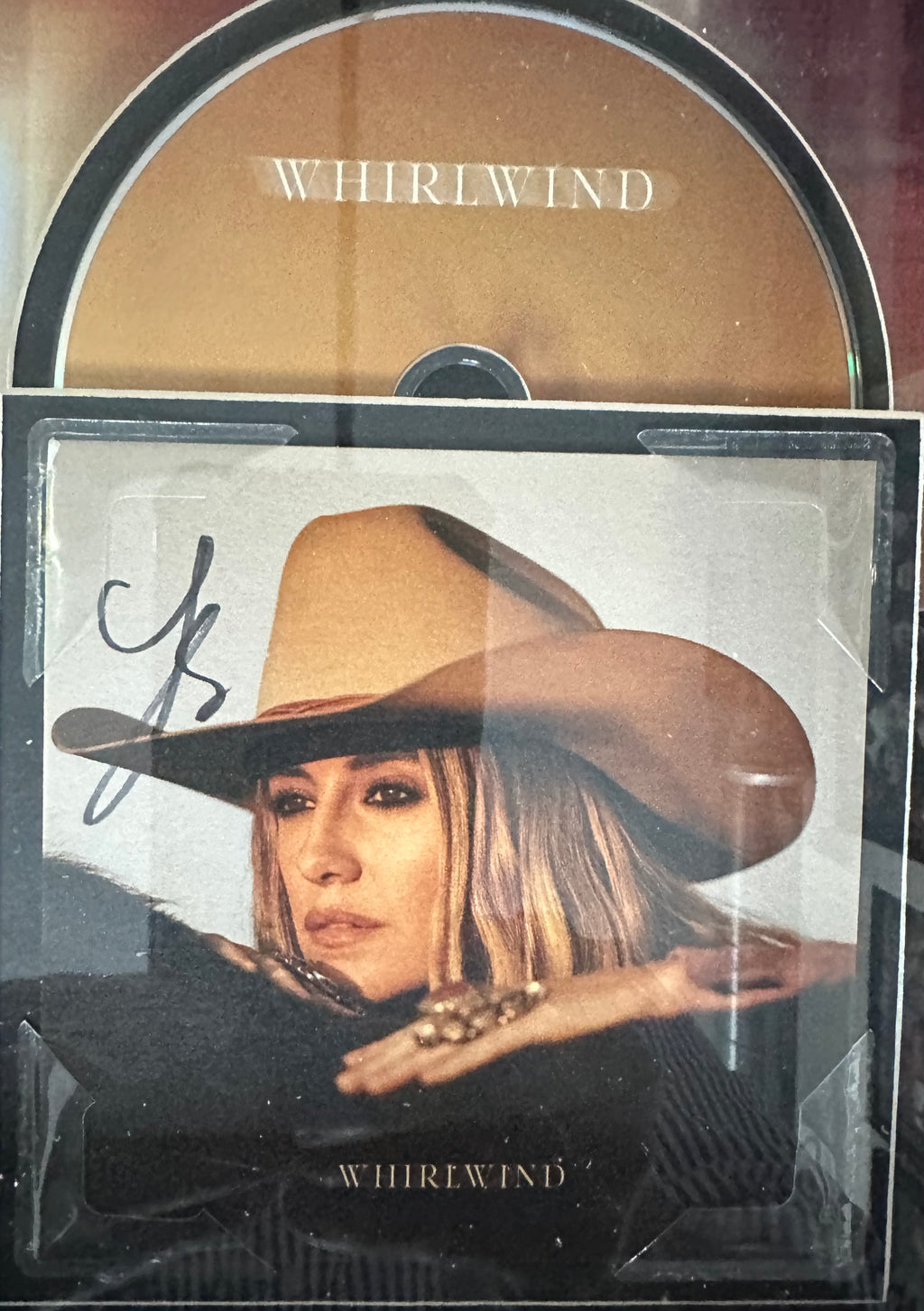 Lainey Wilson Autographed CD