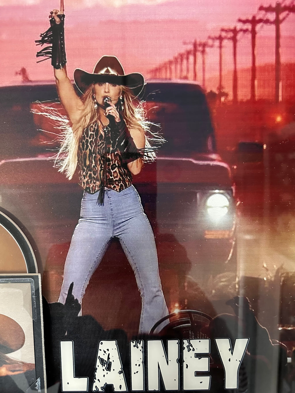 Lainey Wilson Autographed CD