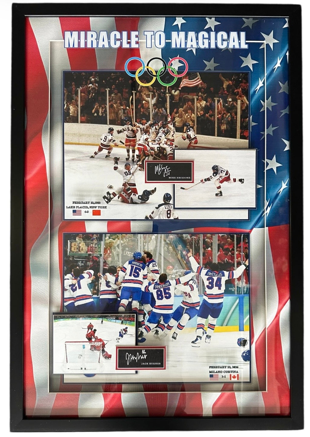 Miracle to Magical U.S. Olympic Hockey teams