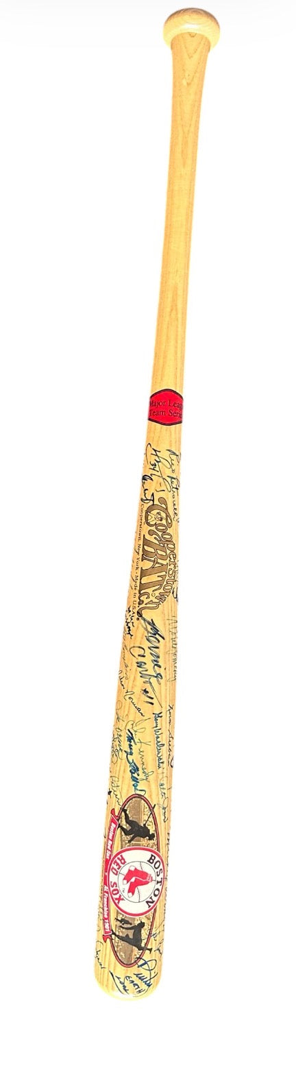 Boston Red Sox - Cooperstown bat 1963 -1998 (60 Autographs)