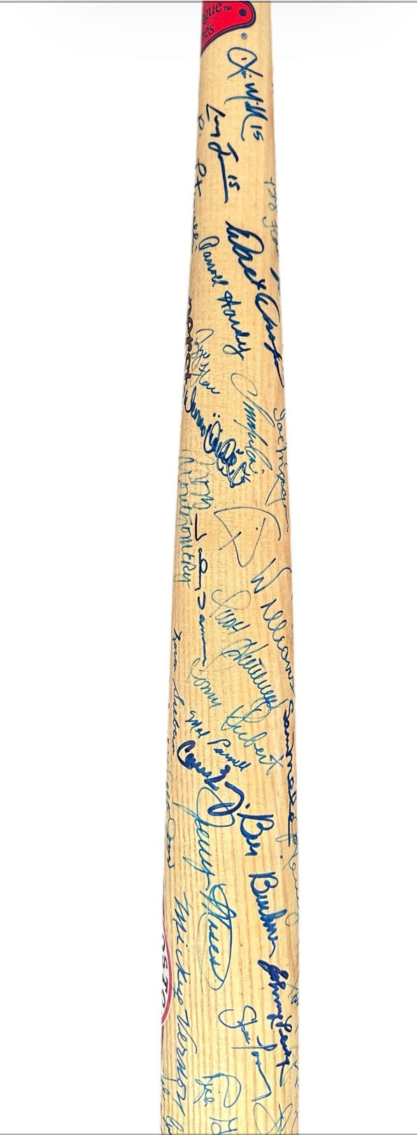 Boston Red Sox - Cooperstown bat 1963 -1998 (60 Autographs)