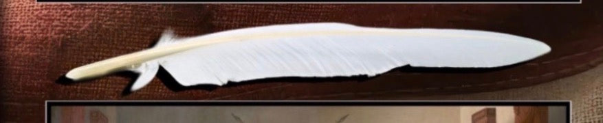 Declaration of Independence with replica quill