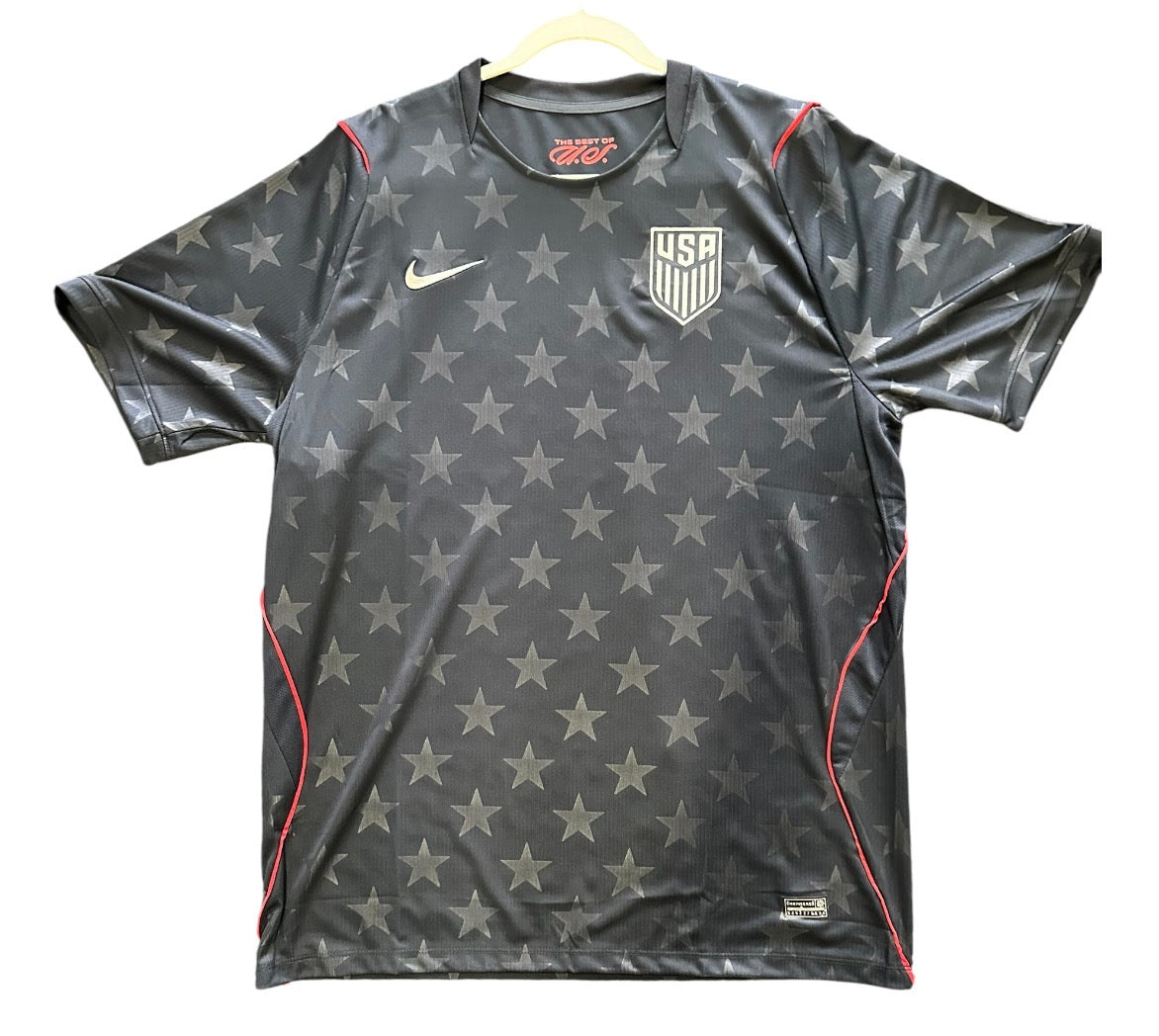 USA Soccer Jersey with black stars