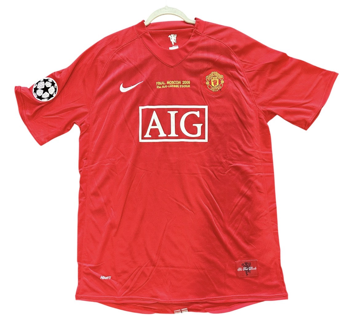 Ronaldo Soccer Jersey Manchester United Red on SALE!