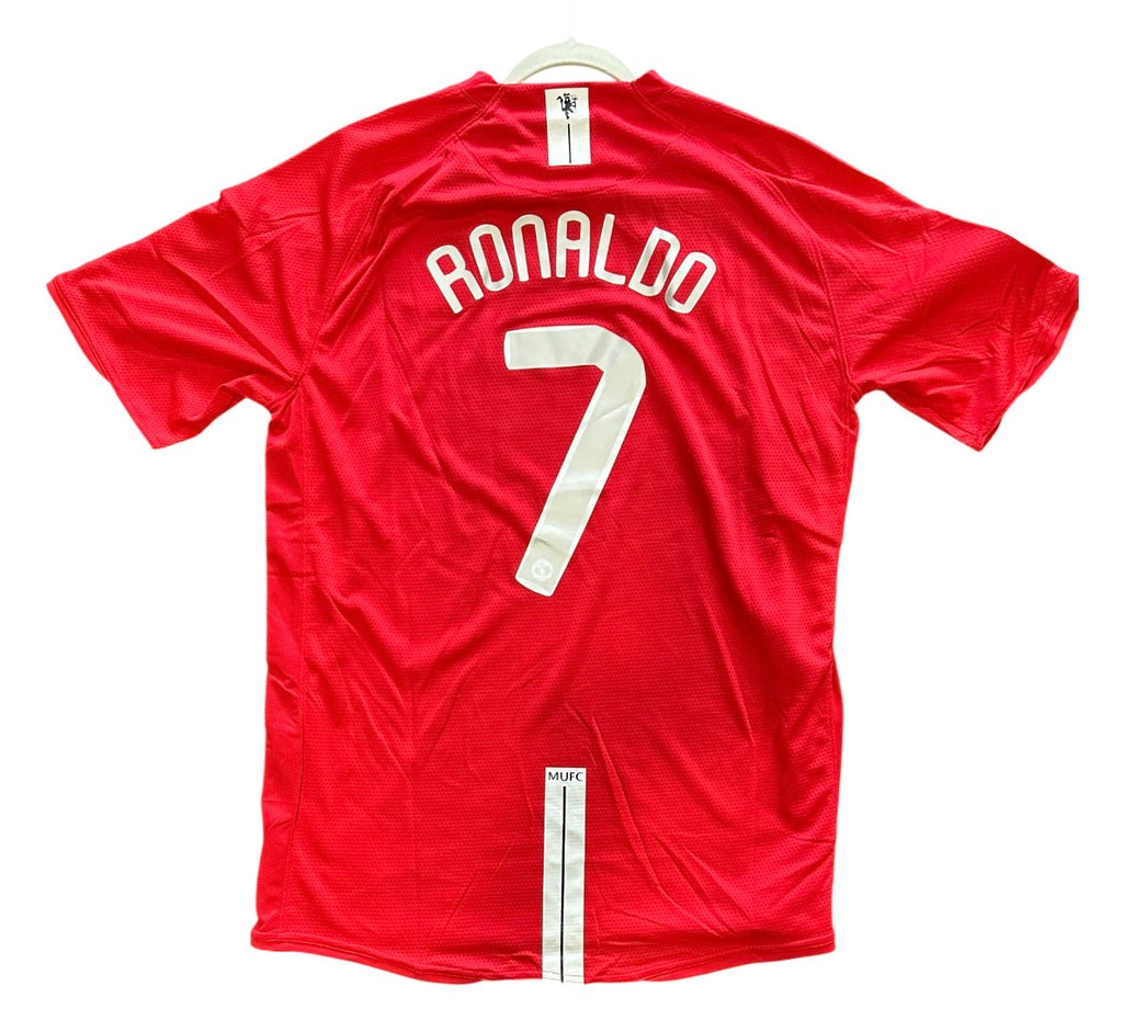 Ronaldo Soccer Jersey Manchester United Red on SALE!