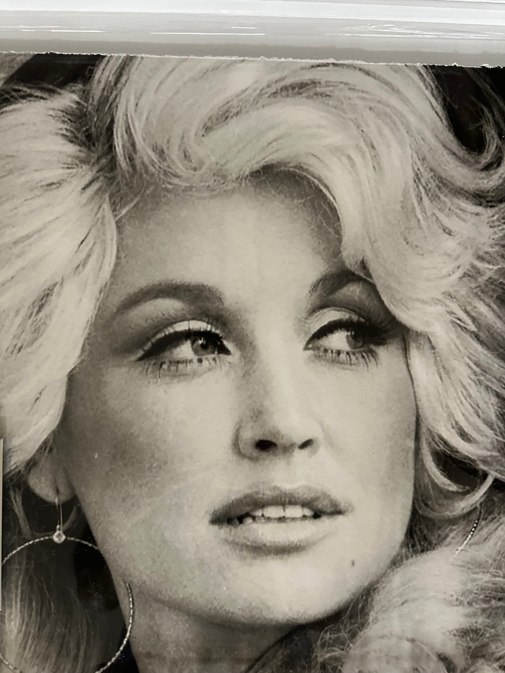 Dolly Parton Country Music Legend autographed with quote