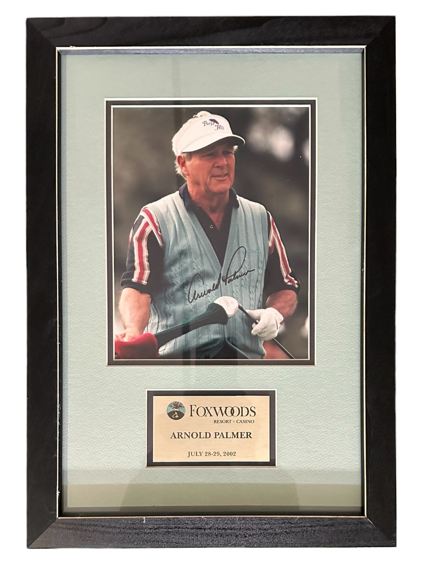 Arlnold Palmer Autographed