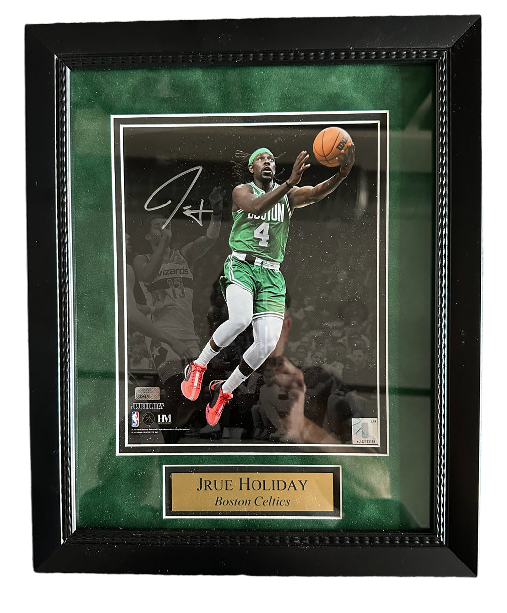 Boston Celtics Jrue Holiday Autographed