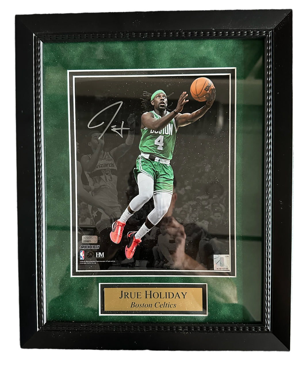 Boston Celtics Jrue Holiday Autographed