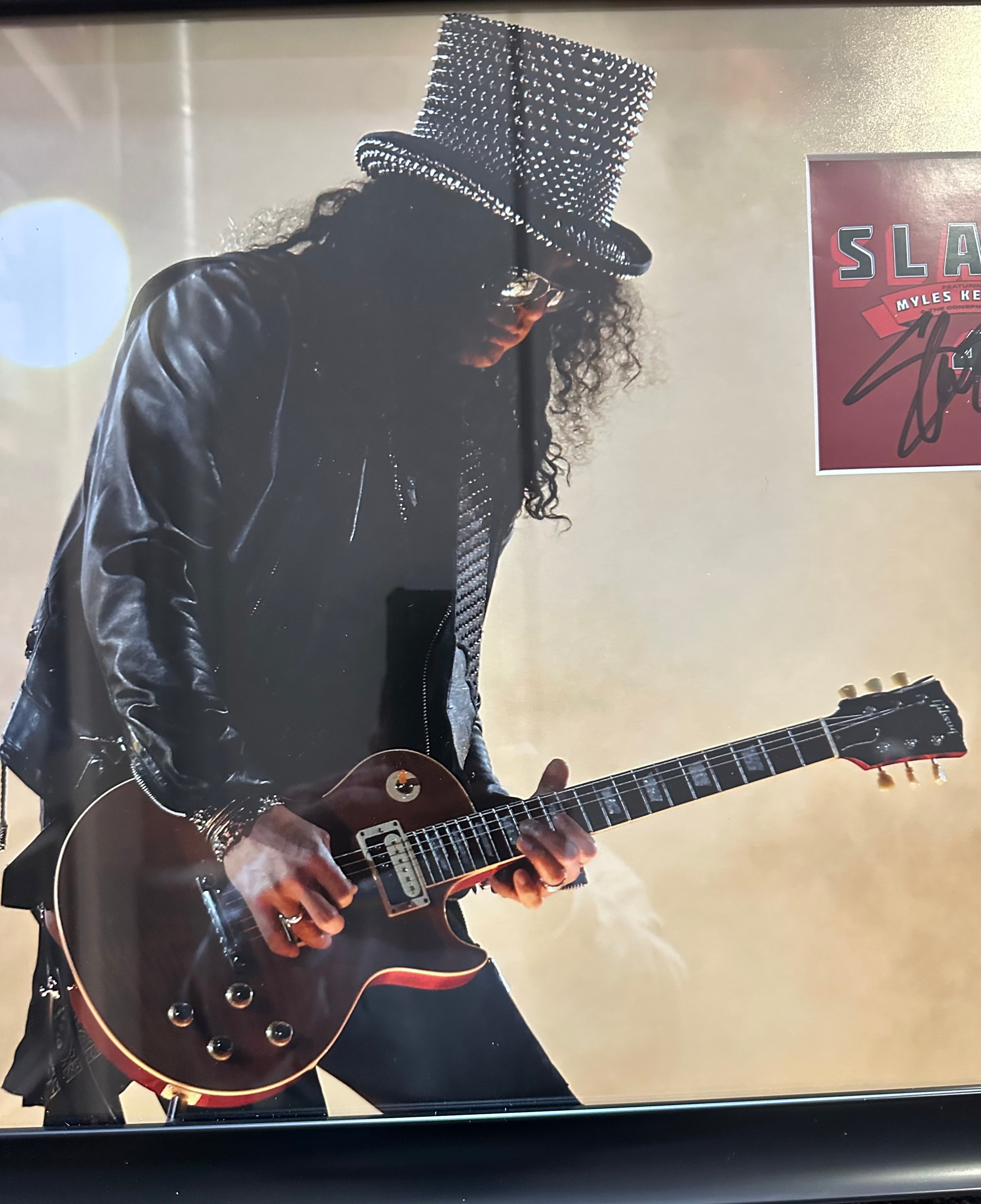 Slash with Autographed CD