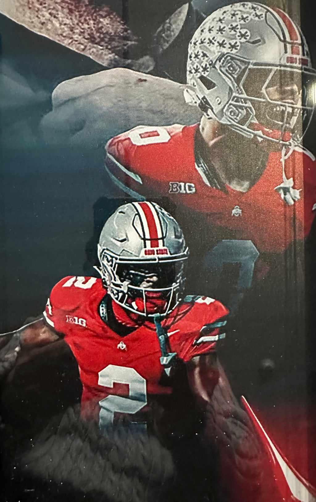 Ohio State 2025 National Champions with Replica game ticket