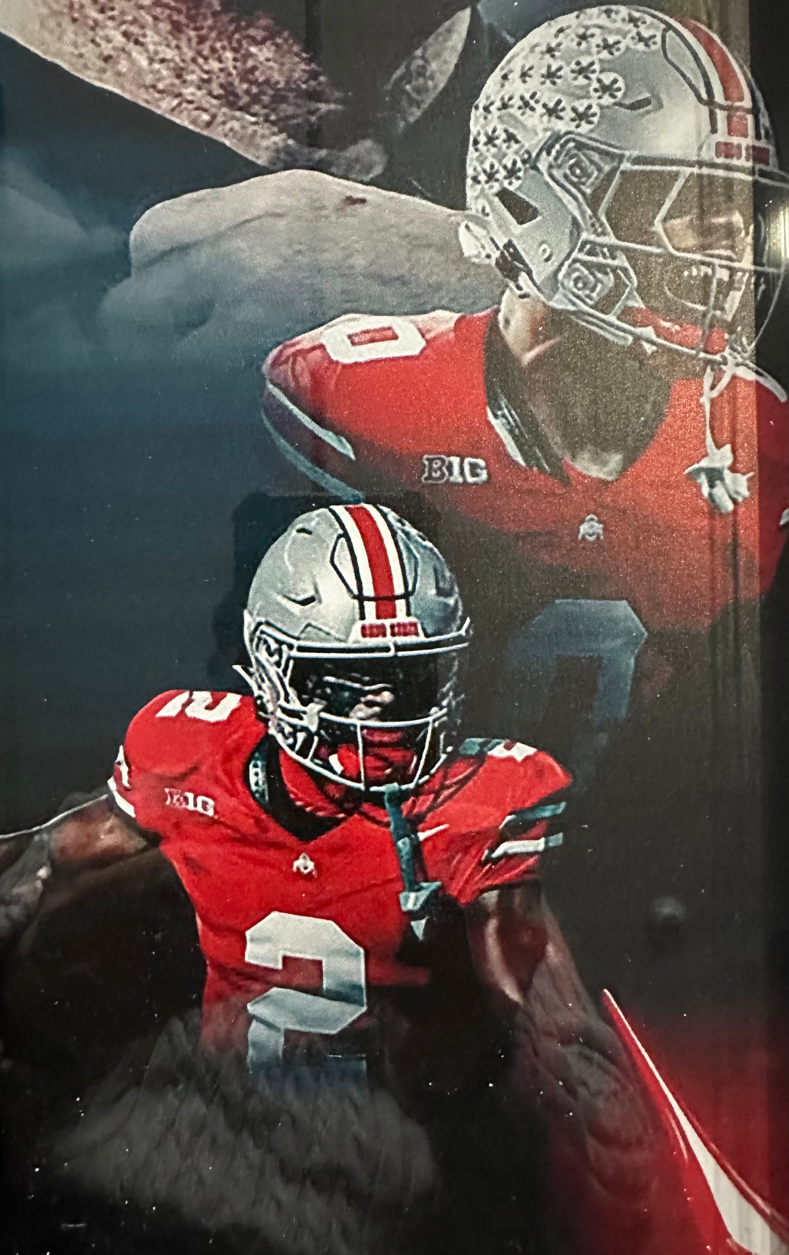 Ohio State 2025 National Champions with Replica game ticket