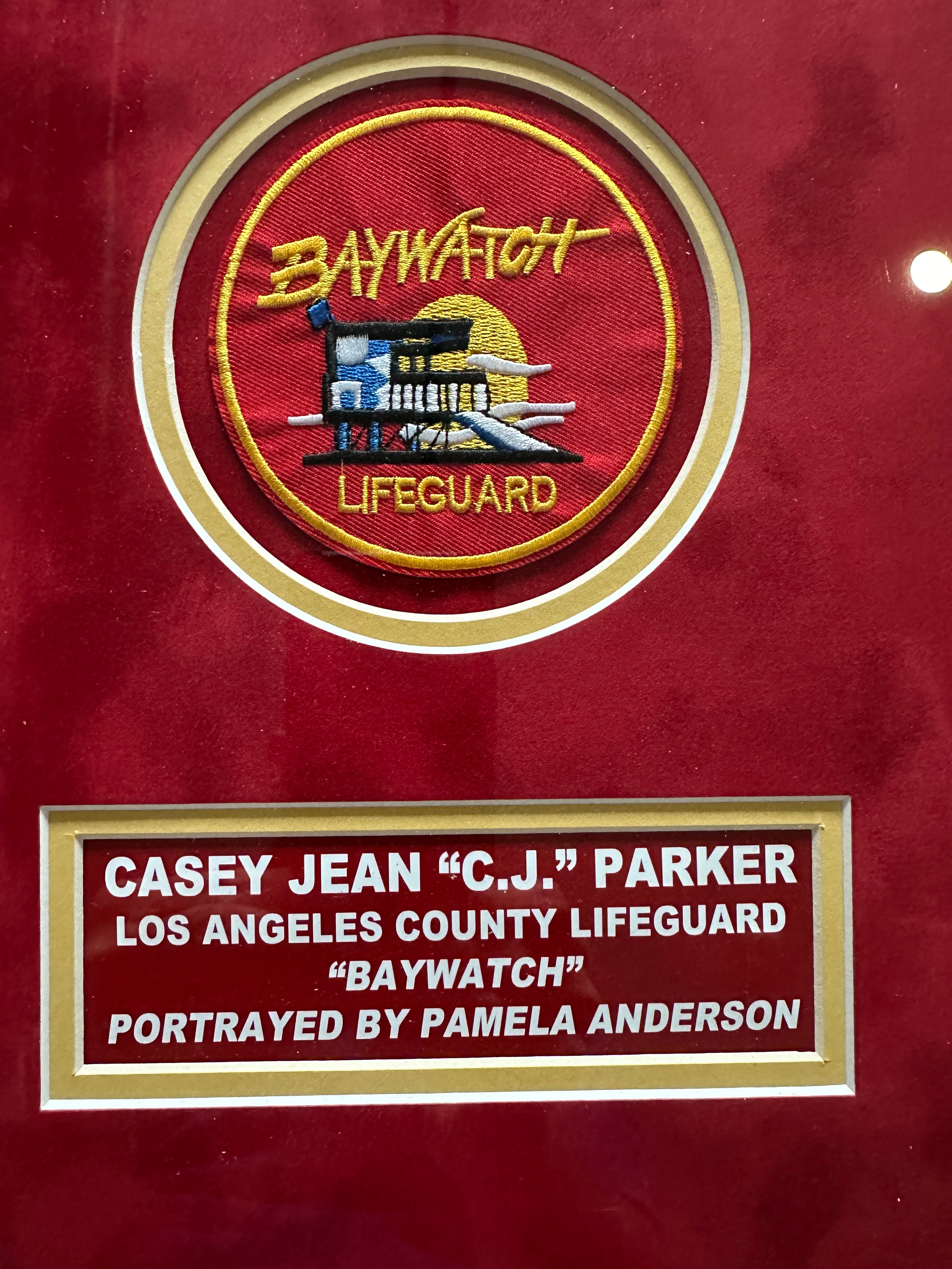 Baywatch - Pamela Anderson as Casey Jean "C.J." Parker Autographed
