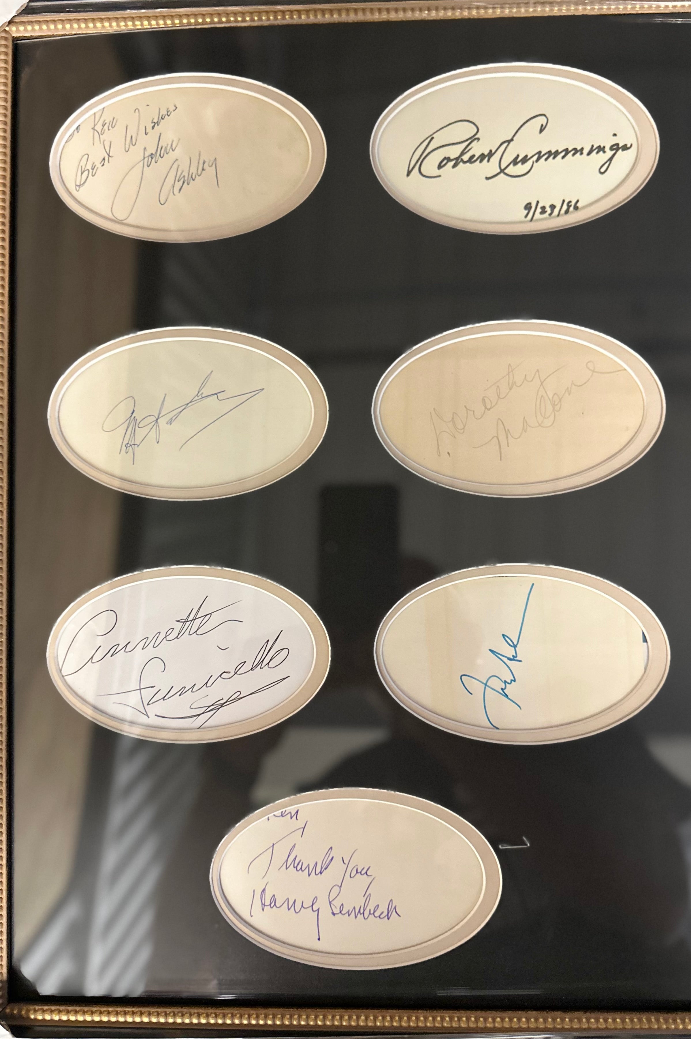 Beach Party - Cast Signed Autographed Cut