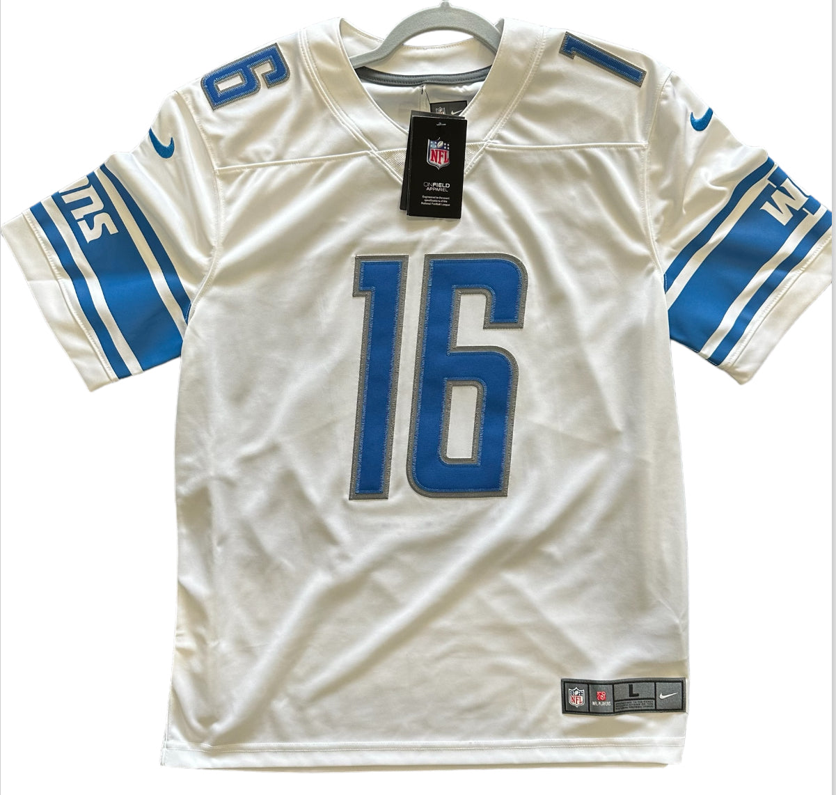 Detroit Lions - Jared Goff Autographed Football Jersey