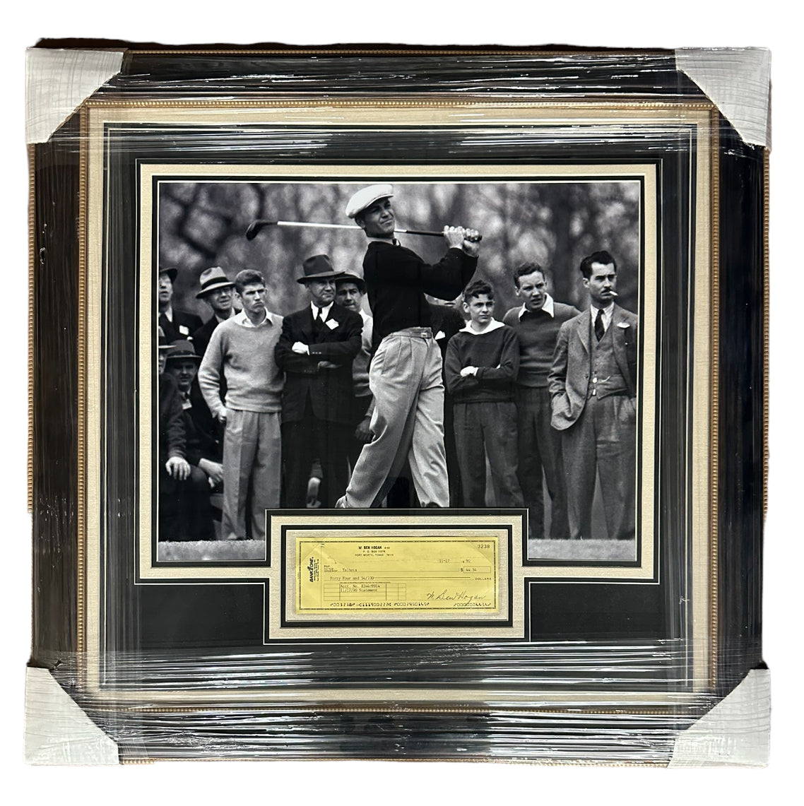 Ben Hogan - 1990 Autographed Check