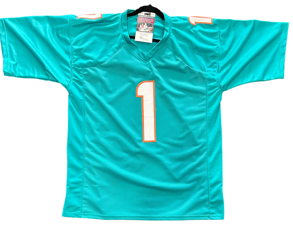 Miami Dolphins - Tua Tagovailoa Autograhed Football Jersey