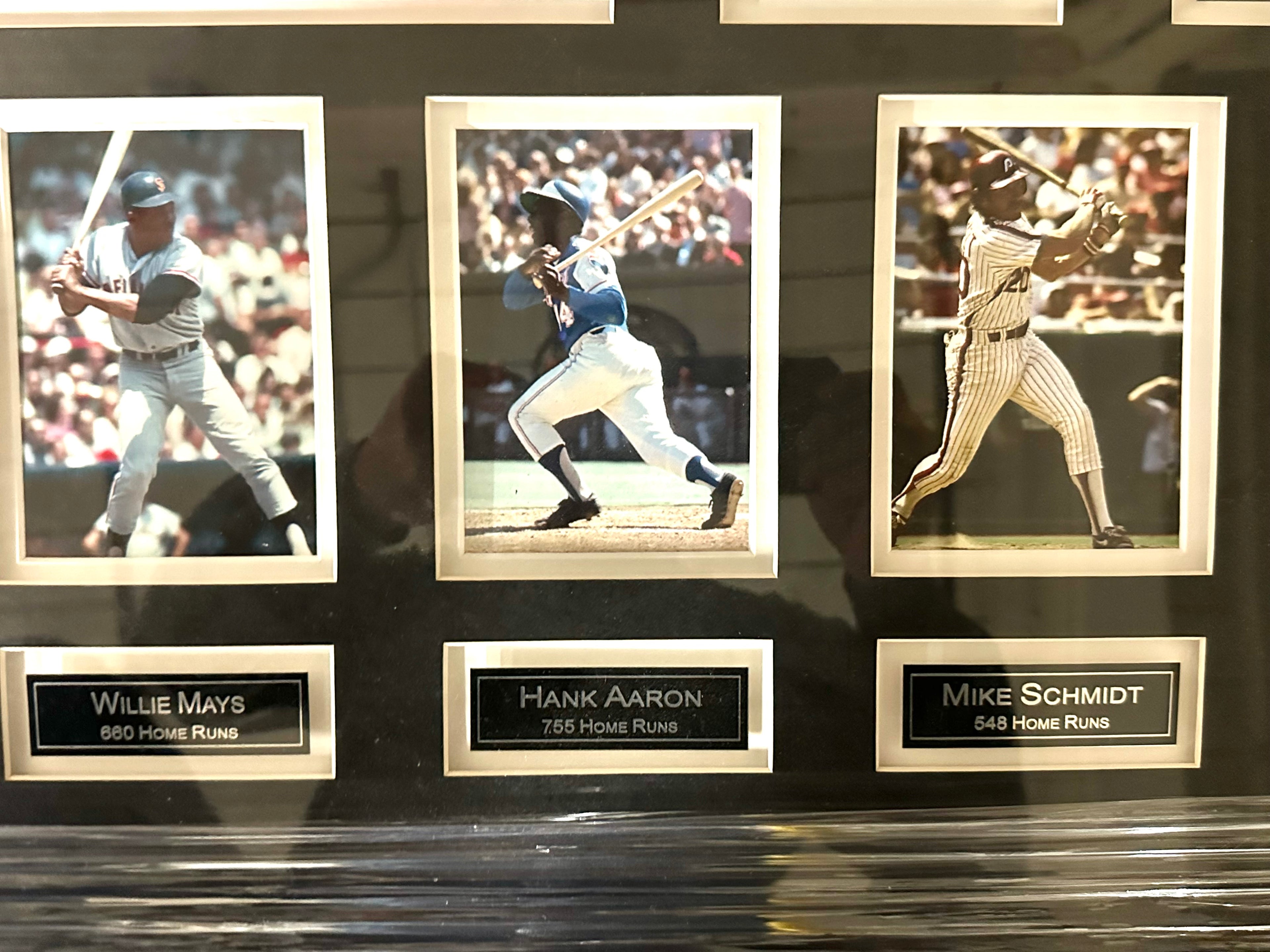 500 Homerun Club with 11 autographs