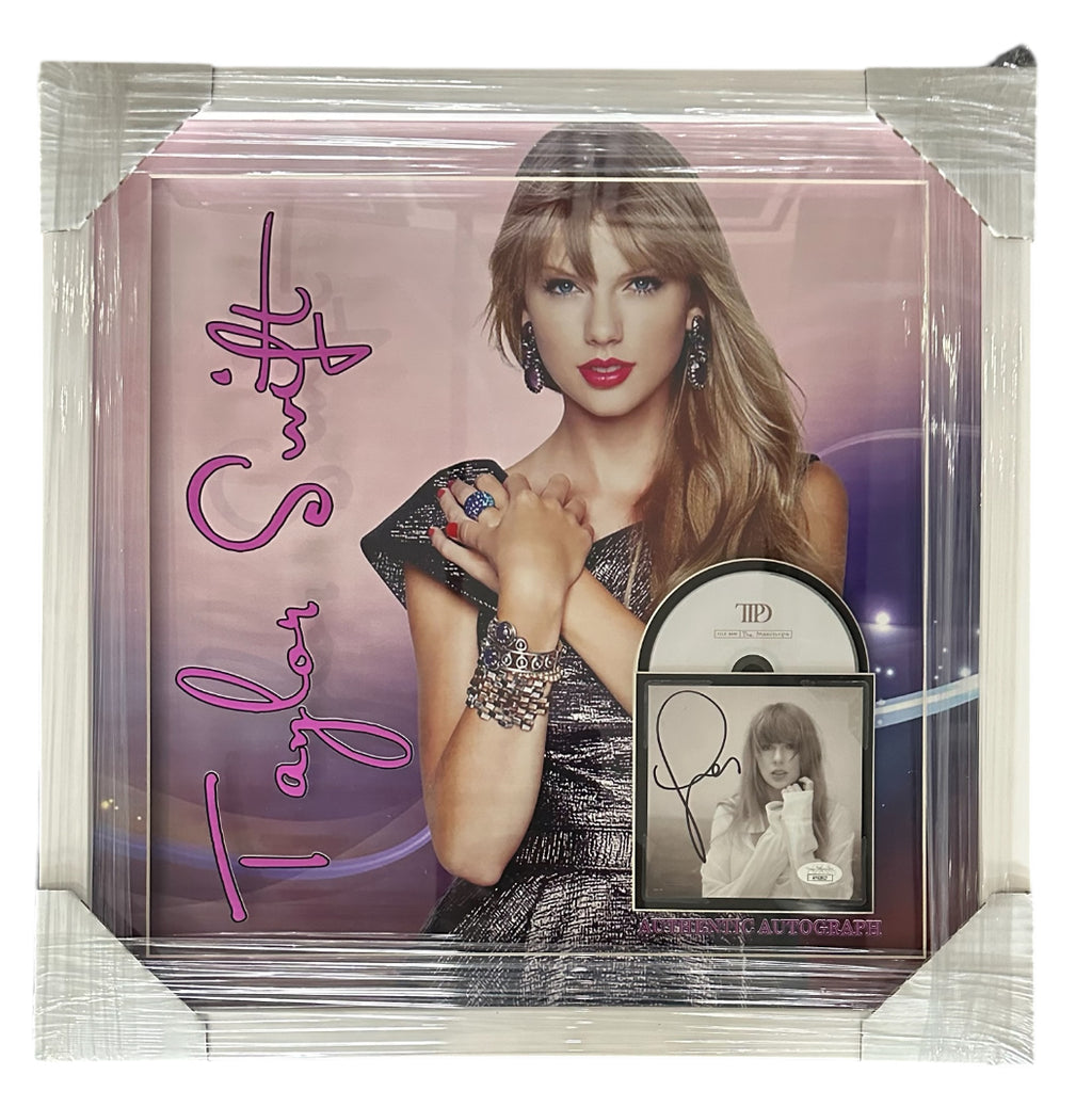 Taylor Swift autographed "The Manuscript" CD