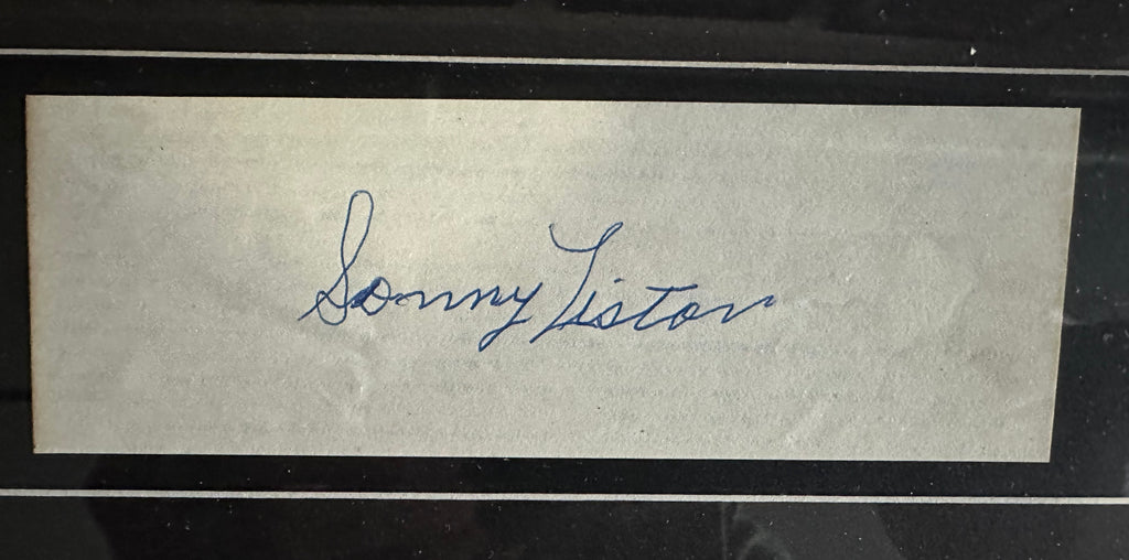 Muhammad Ali/Sonny Liston/Angelo Dundee Autographed