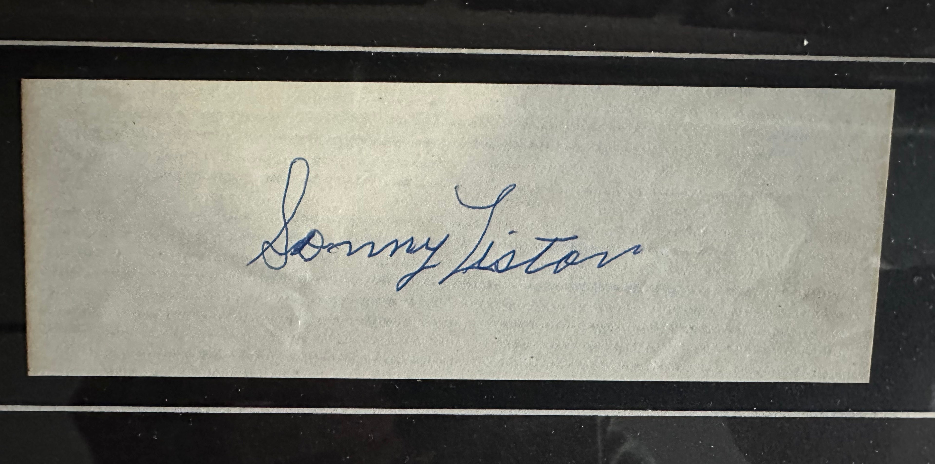 Muhammad Ali/Sonny Liston/Angelo Dundee Autographed