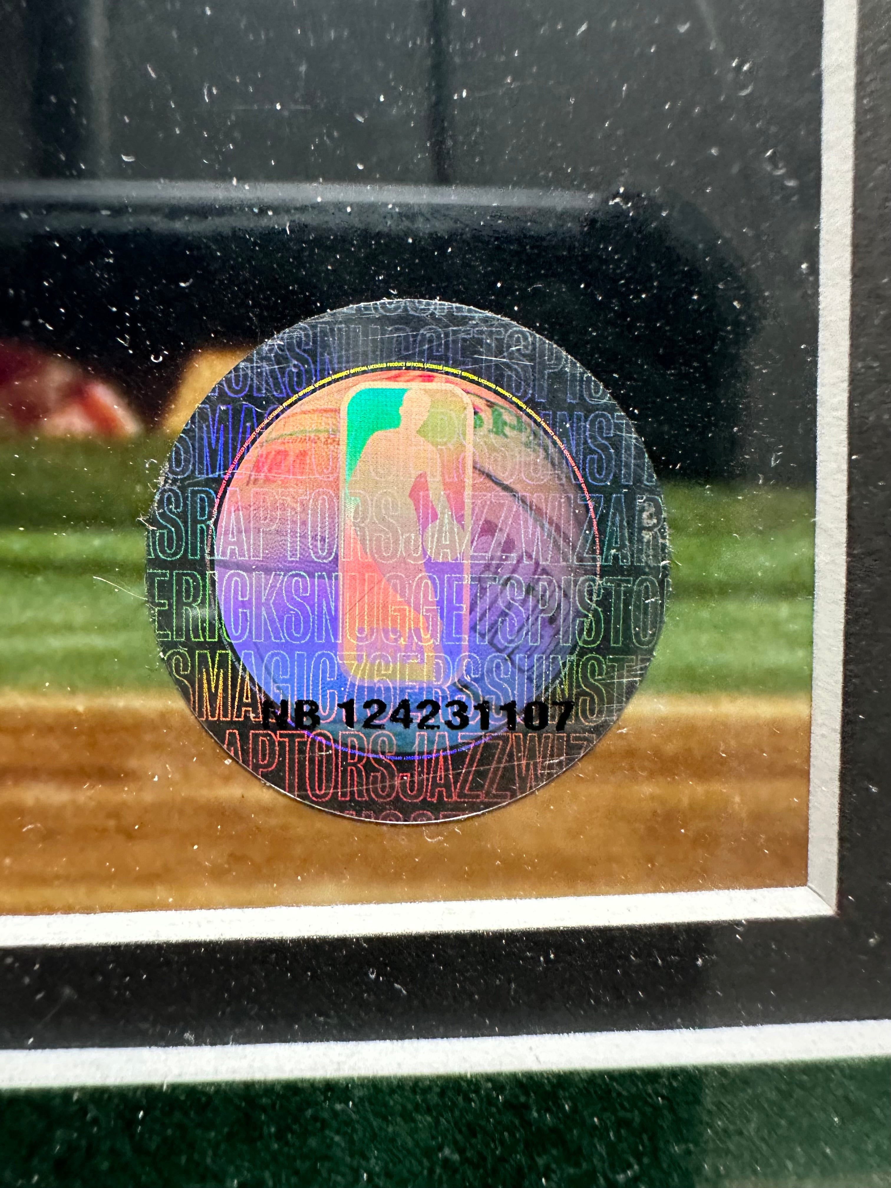 Boston Celtics Legends- Parish, Bird, McHale & Pierce Autographed