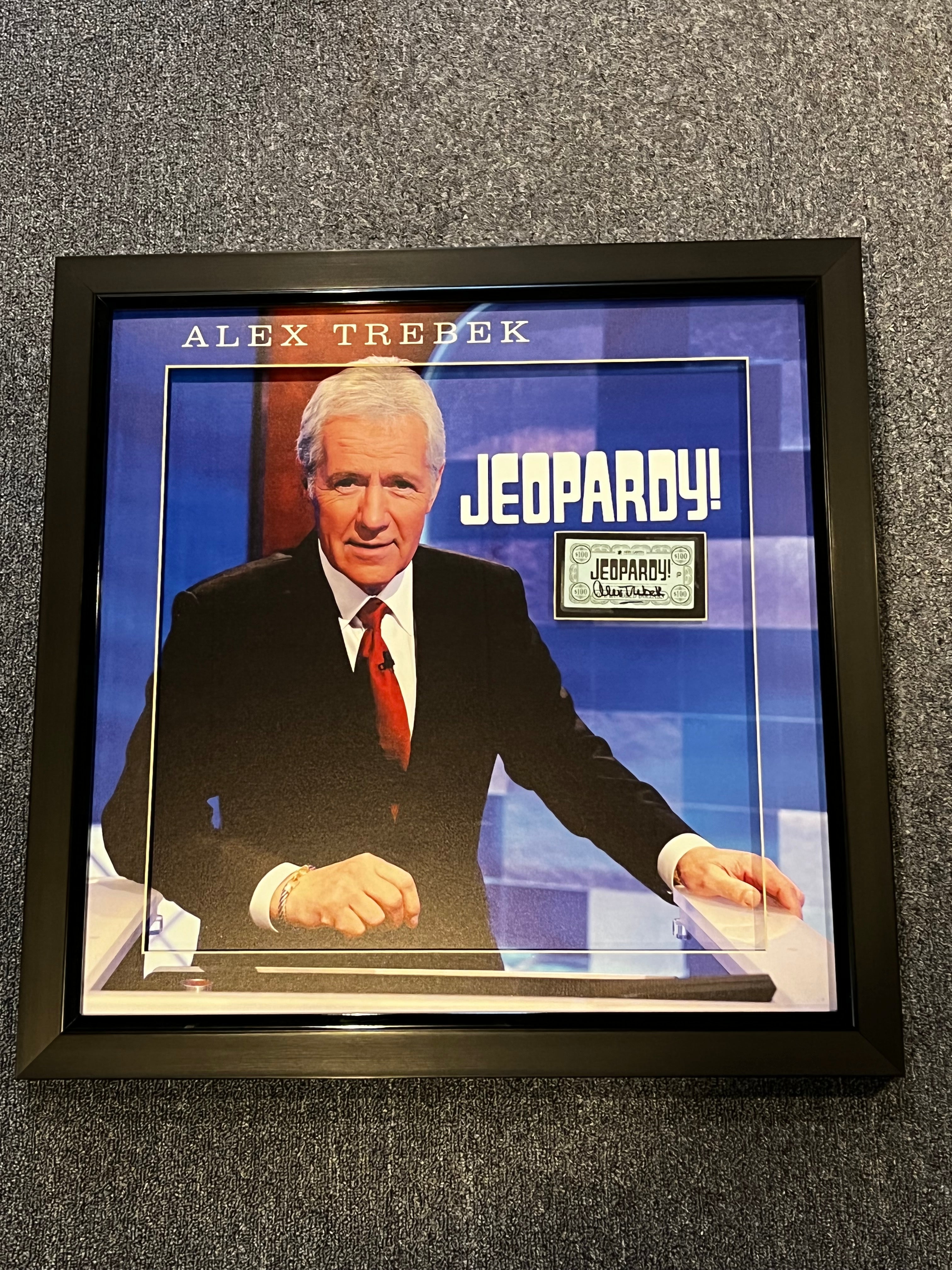 Jeopardy - Alex Trebek Autographed
