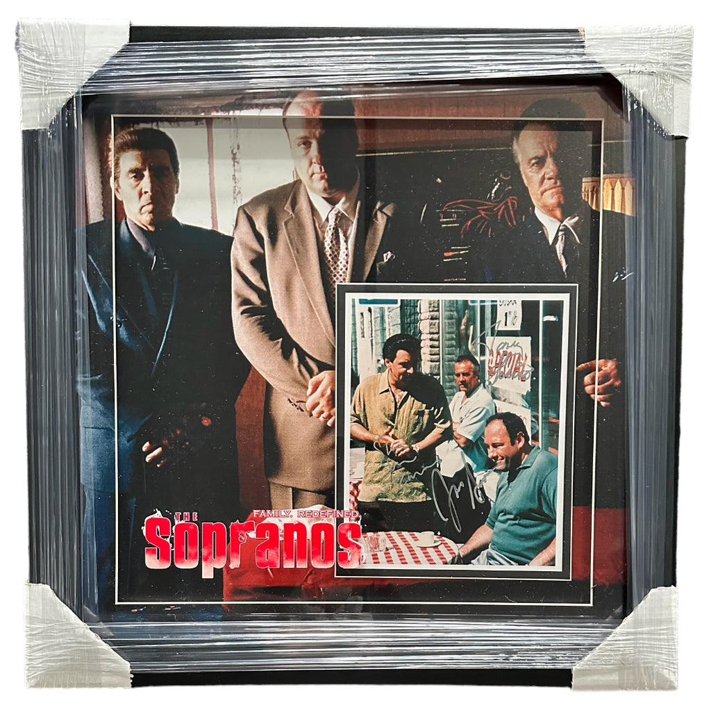 The Sopranos - Autographed by James Gandolfini, Steven Van Zandt & Tony Sirico