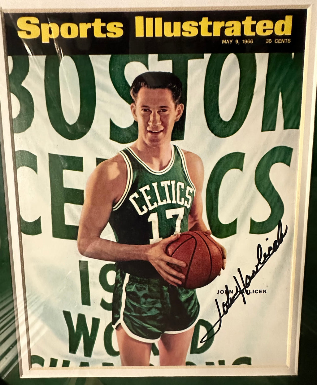 Boston Celtics - John Havlicek Autographed
