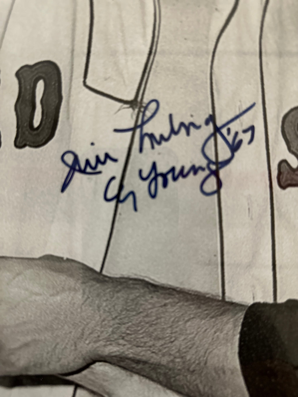 Boston Red Sox - Carl Yastrzemski & Jim Lonborg 16x20 Autographed w/Inscription