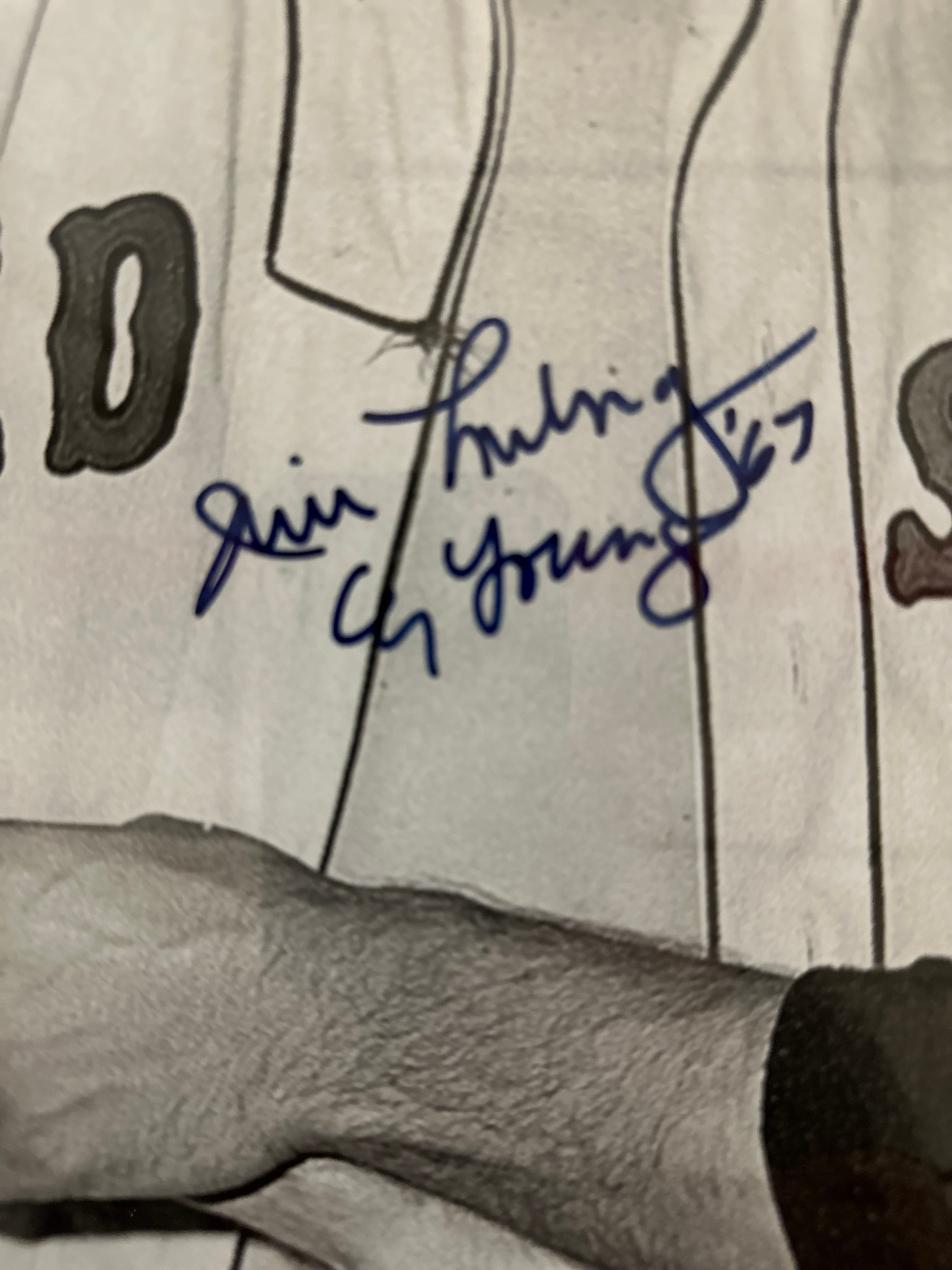 Boston Red Sox - Carl Yastrzemski & Jim Lonborg 16x20 Autographed w/Inscription