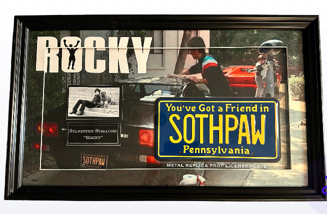 Rocky 3D with license plate (Facsimile)