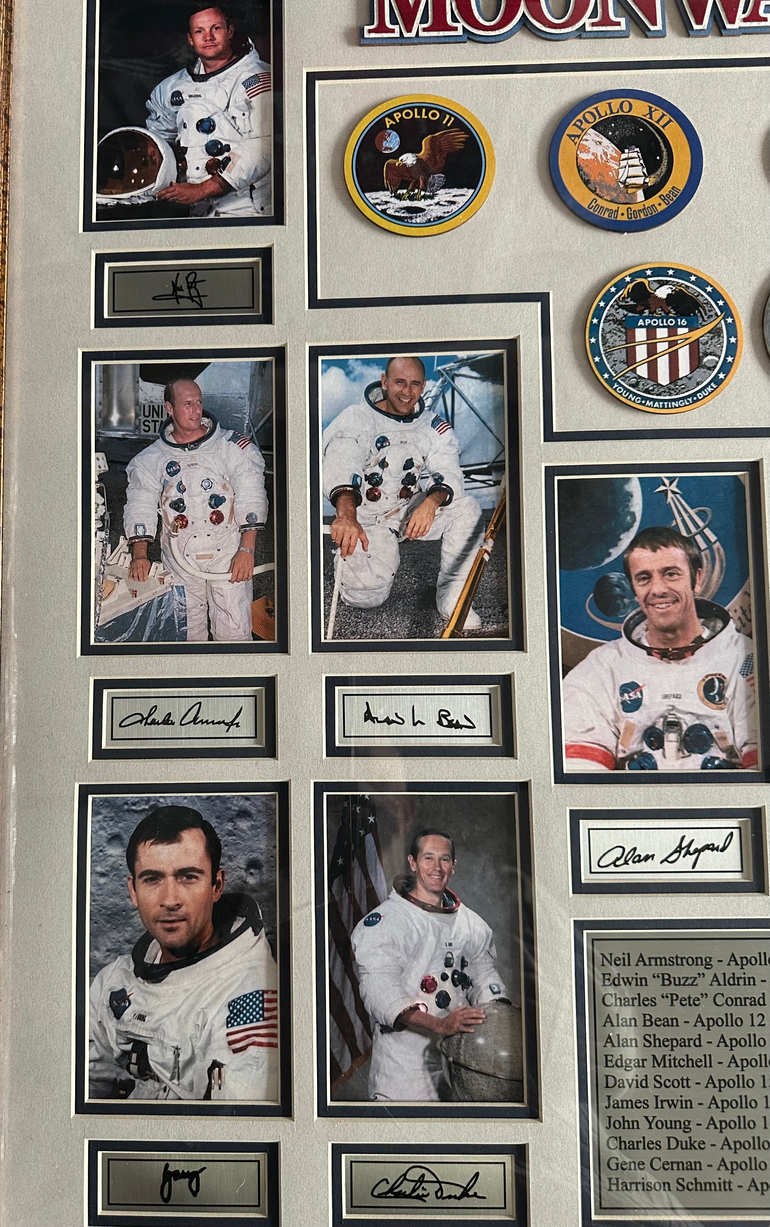 Moonwalkers Apollo 11 - 17 (Armstrong 1969 - Schmitt 1972)