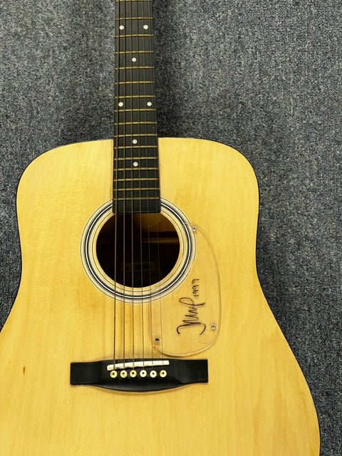 John Cougar Mellecamp Signed Guitar