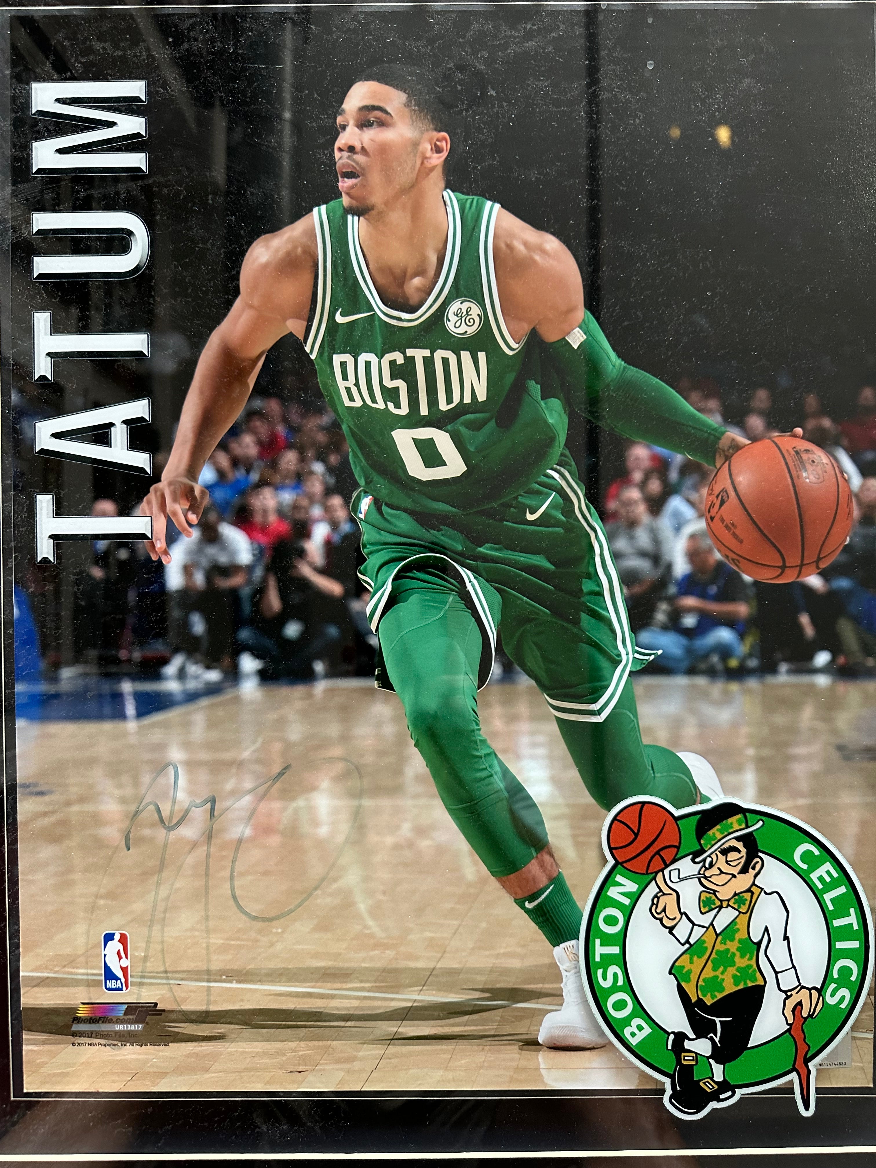 Boston Celtics - Tatum, Horford & Smart Autographed