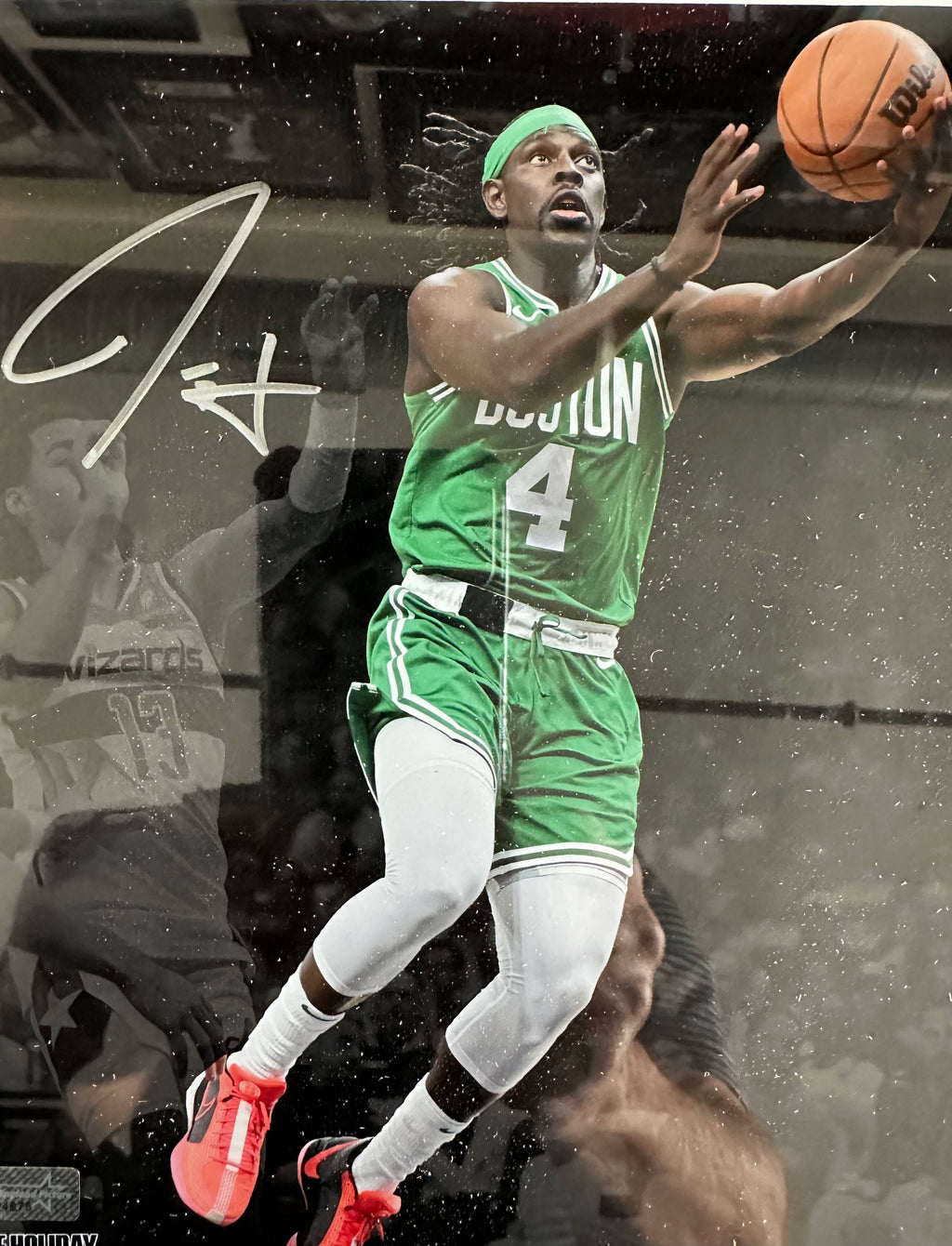 Boston Celtics Jrue Holiday Autographed