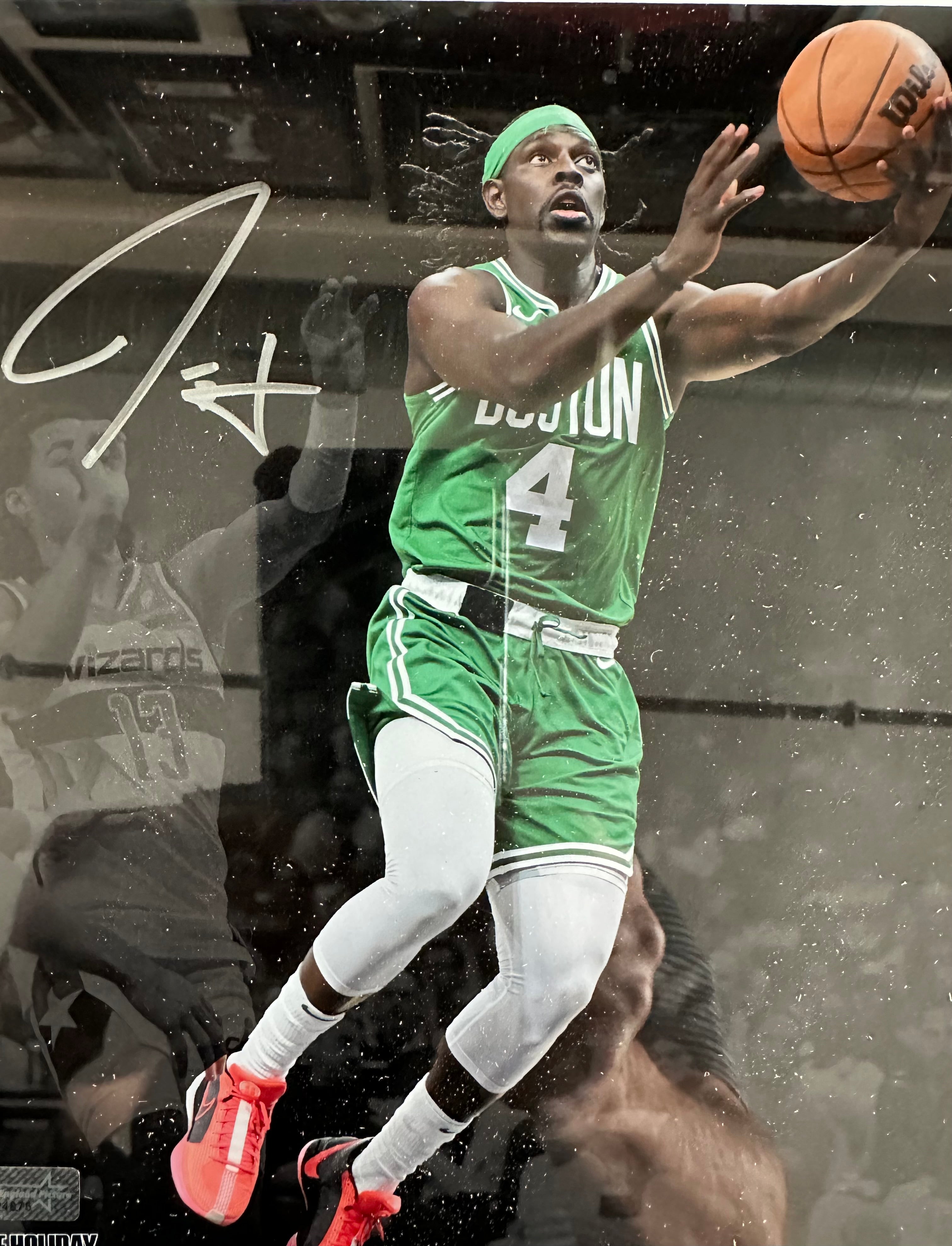 Boston Celtics Jrue Holiday Autographed