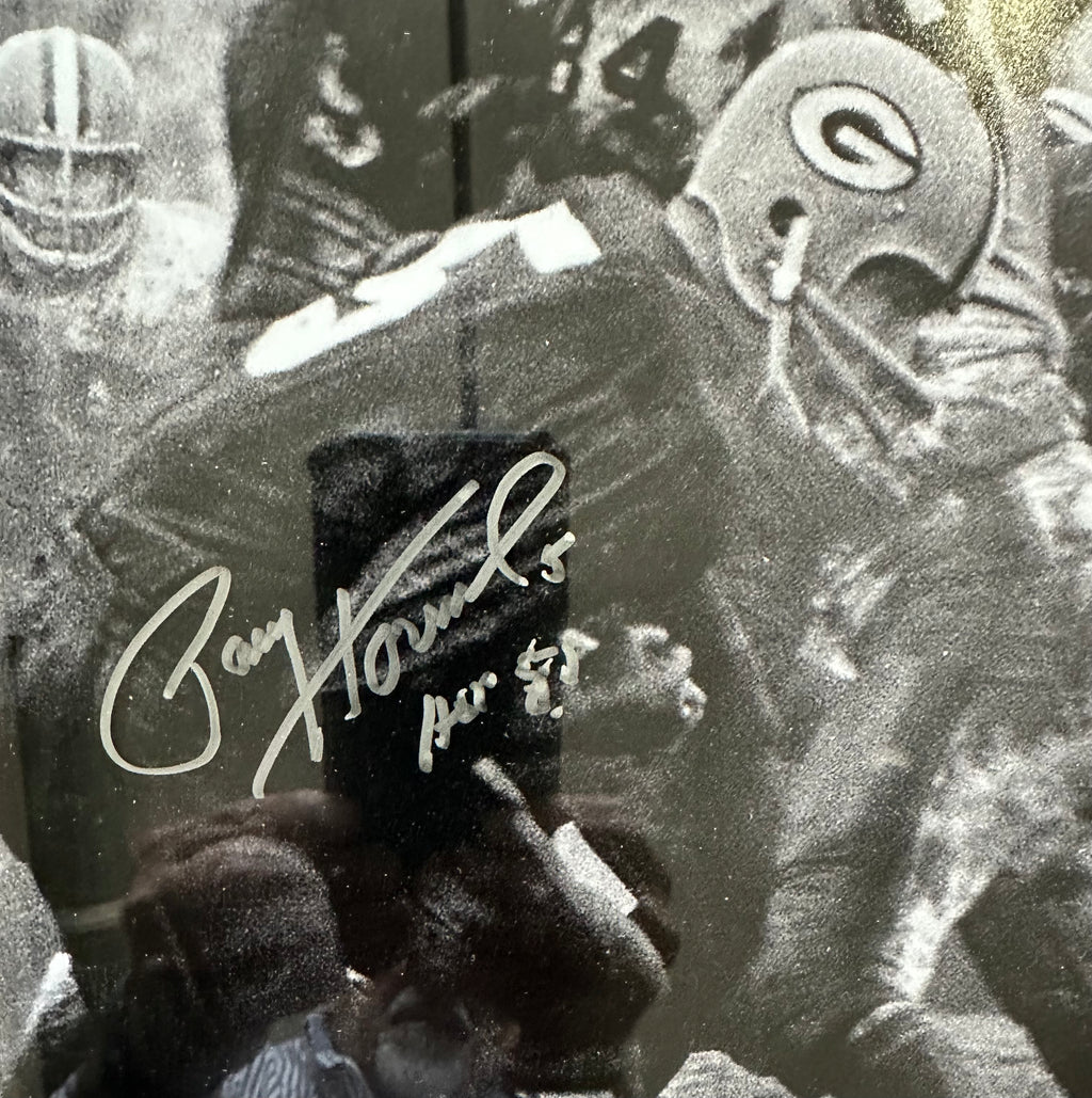 Green Bay Packers - Jim Taylor and Paul Hornung Autographed