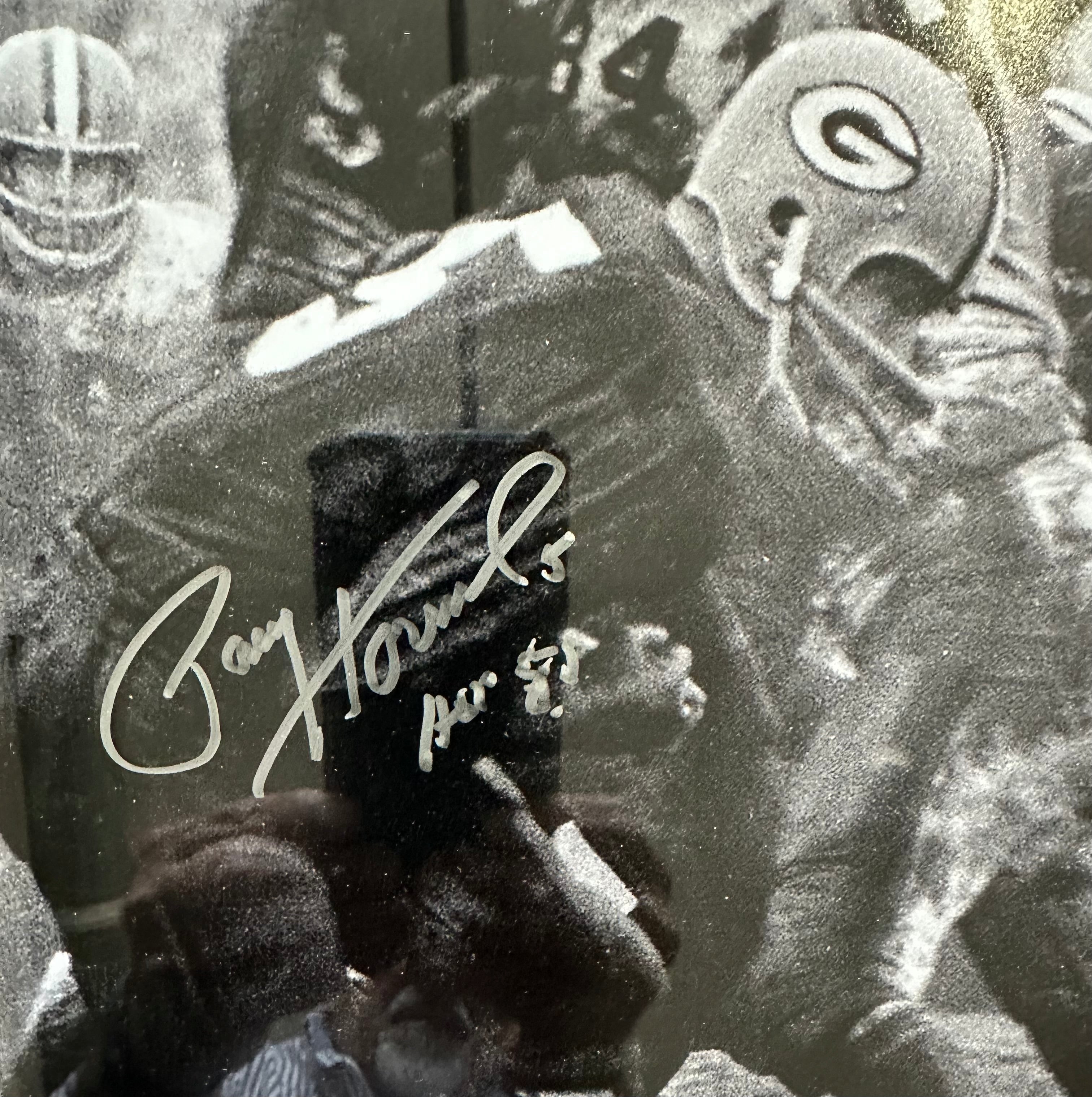 Green Bay Packers - Jim Taylor and Paul Hornung Autographed
