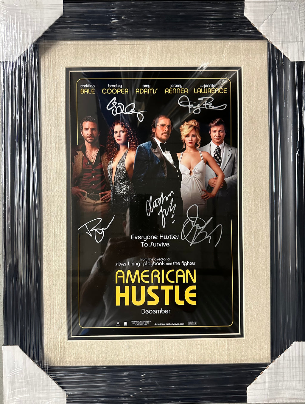 American Hustle with 5 Autographs