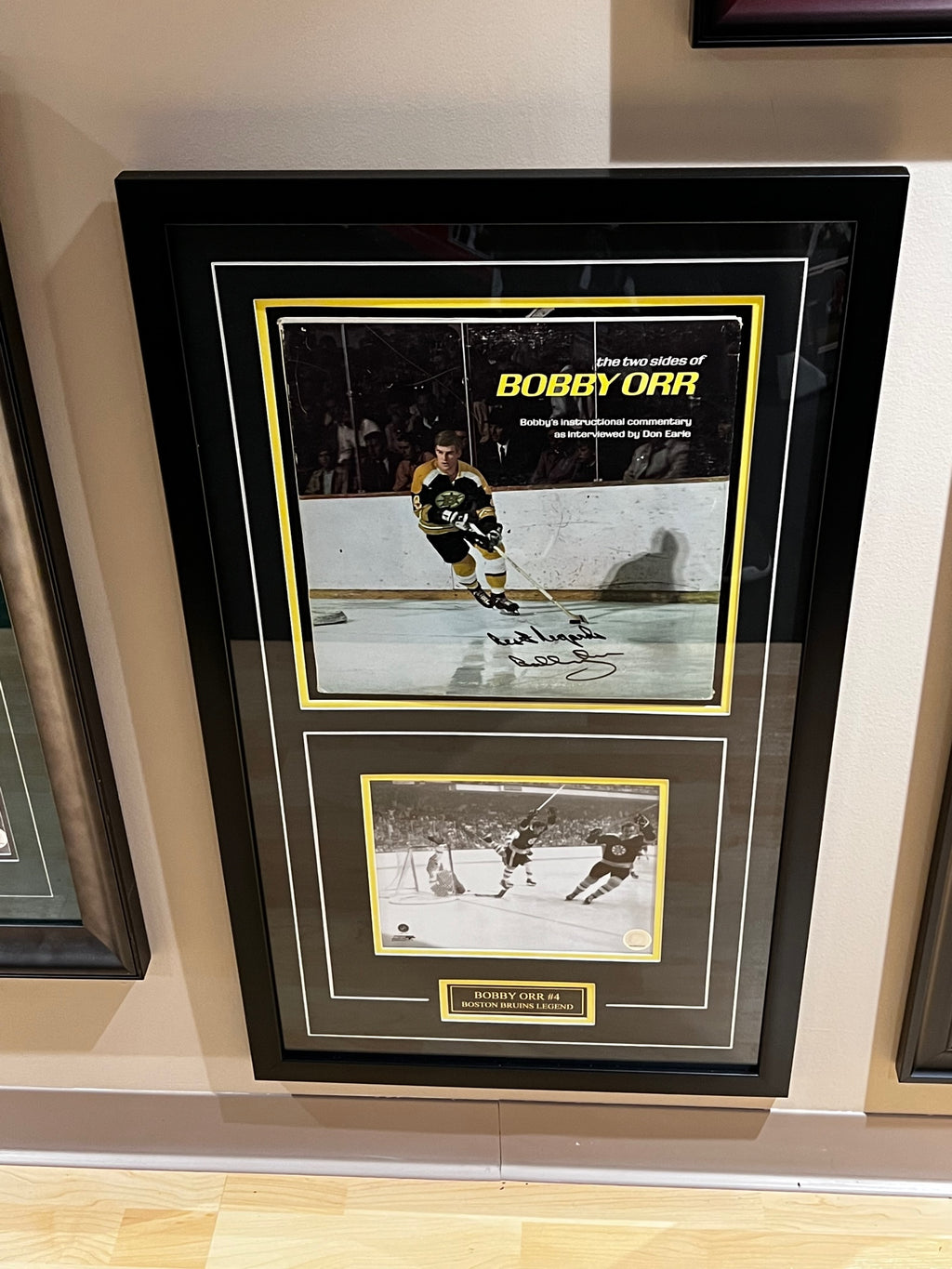 Bobby Orr Signed Album