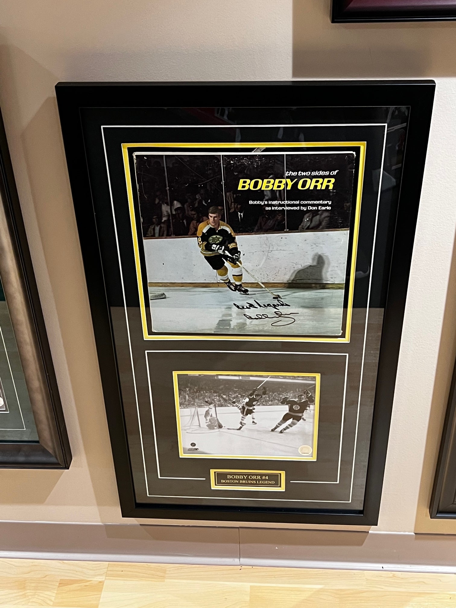 Bobby Orr Signed Album