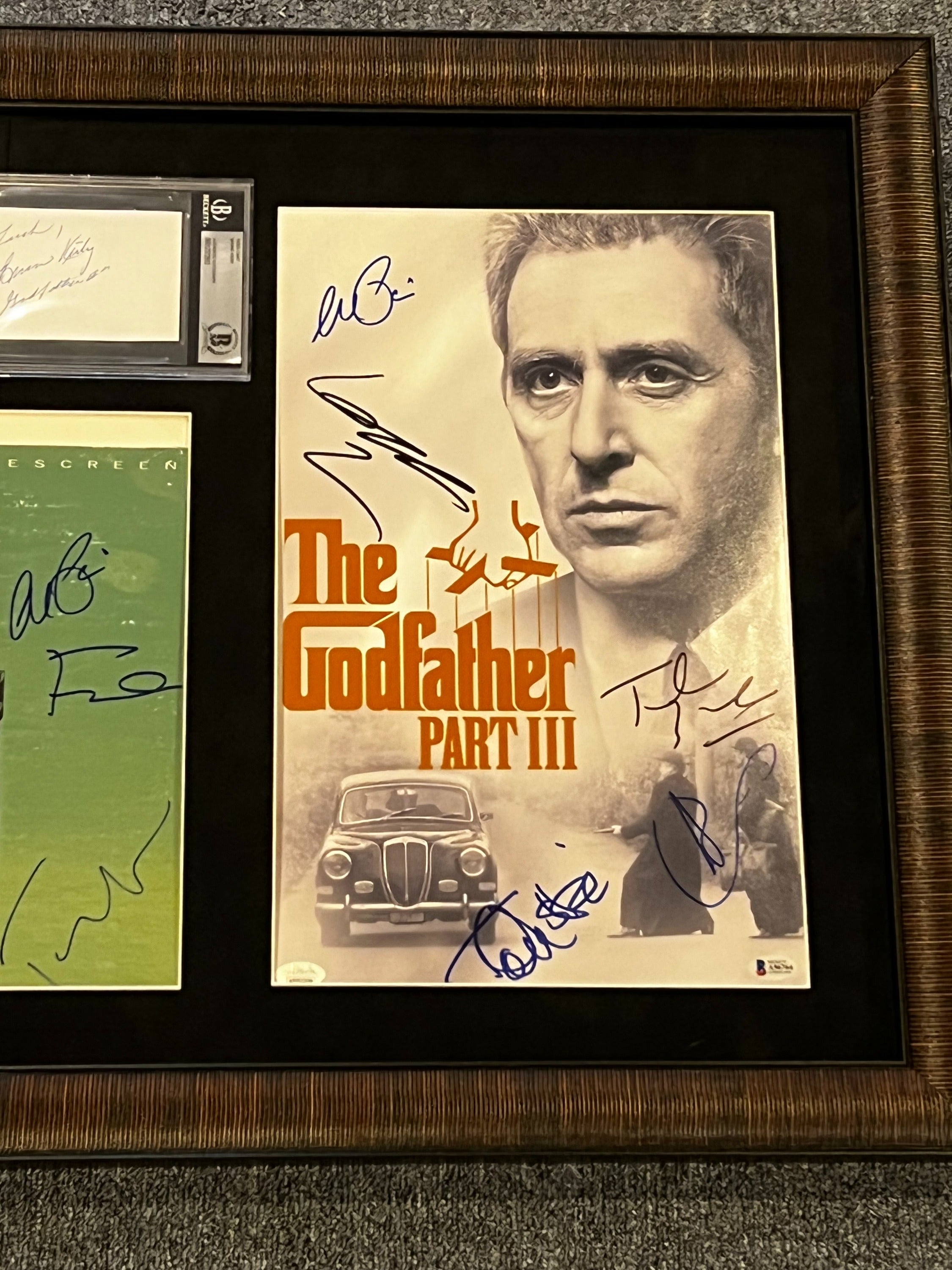 The Godfather Trilogy Autographed