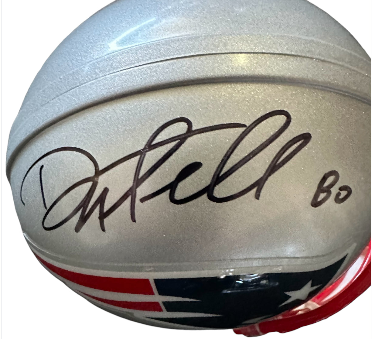 New England Patriots - Danny Amendola Autographed Mini Helmet