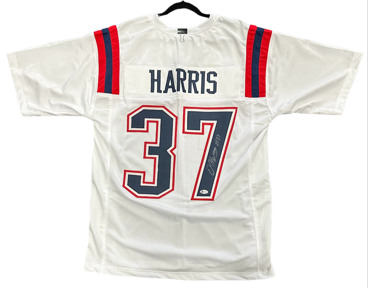 New England Patriots - Damien Harris Autographed Football Jersey
