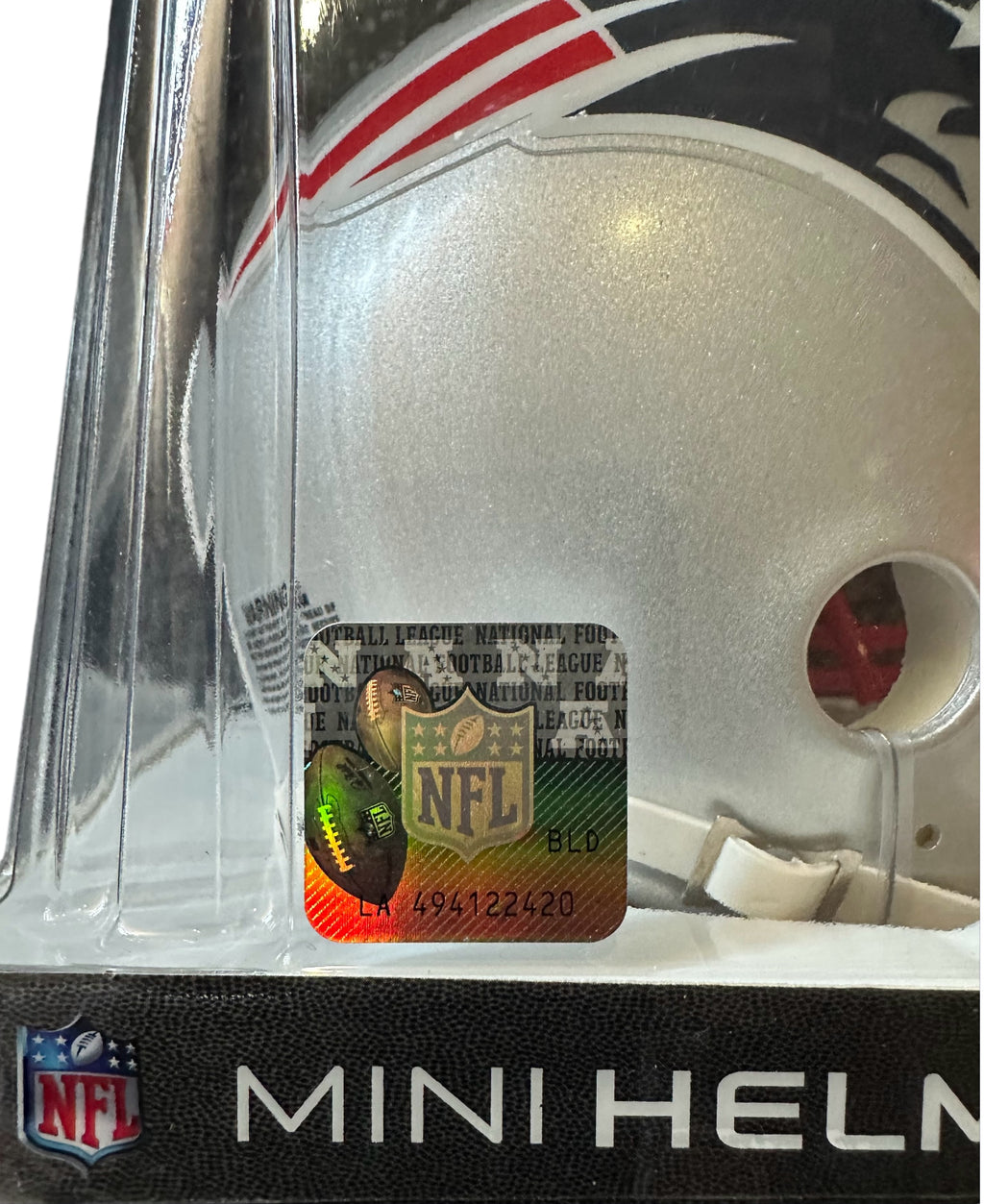 New England Patriots - Danny Amendola Autographed Mini Helmet